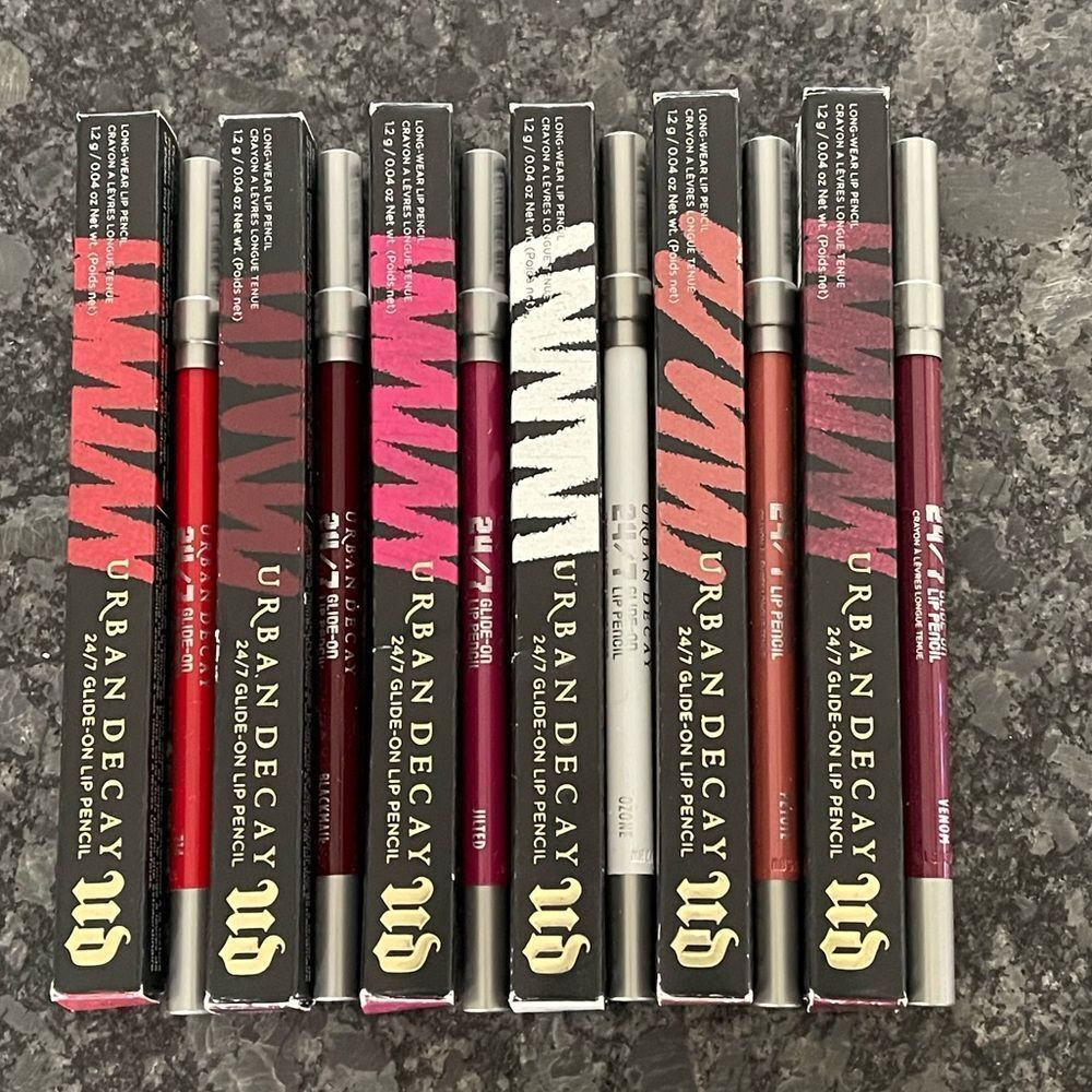 Urban Decay 24/7 Glide On Waterproof Lip Liner pick your shade lasting hydrating